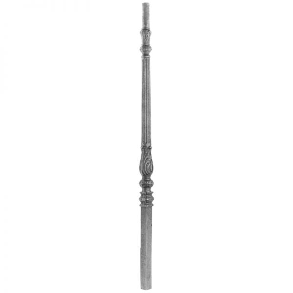 LFOP-555 1 3/8"SQ. CAST POST 47 1/2"H WITH 1 3/8"RD. TOP