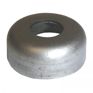 MF114 METAL FOOT 1 1/4" PLASTIC CAP