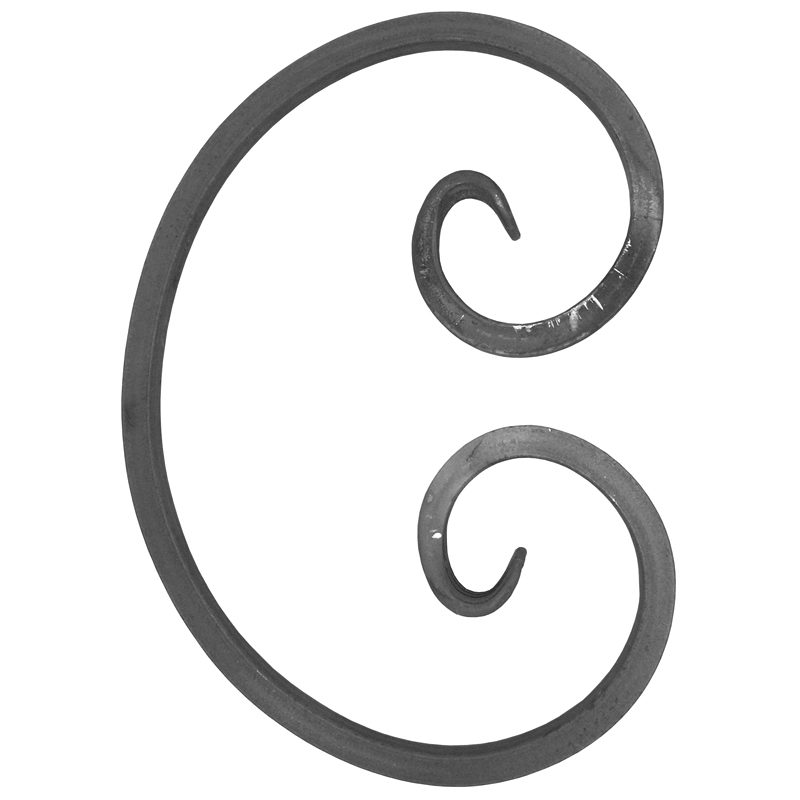 P12S12812-C 1/2"SQ. ELITE FORGED C-SCROLL 8 1/2" x 12"