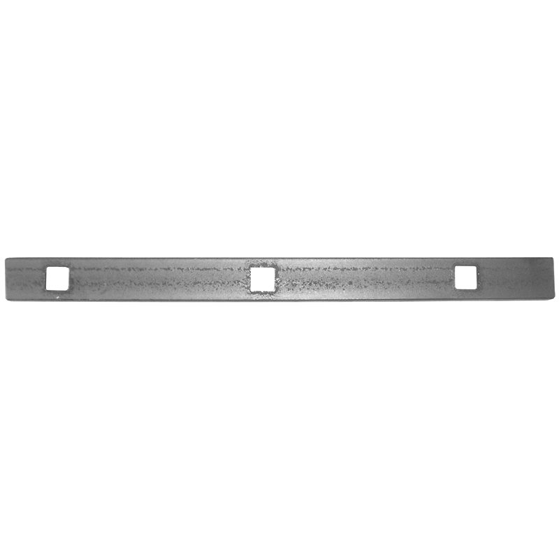 PC112  1" x 1/2" PIERCED CHANNEL 4.5 CTR 20 FT.