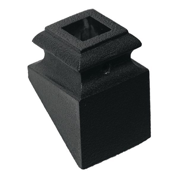 PS8525TB 1/2"SQ. 8525 SHOE WITH SET SCREW 1 5/16"W x 1 15/16"H - TEXTURED BLACK