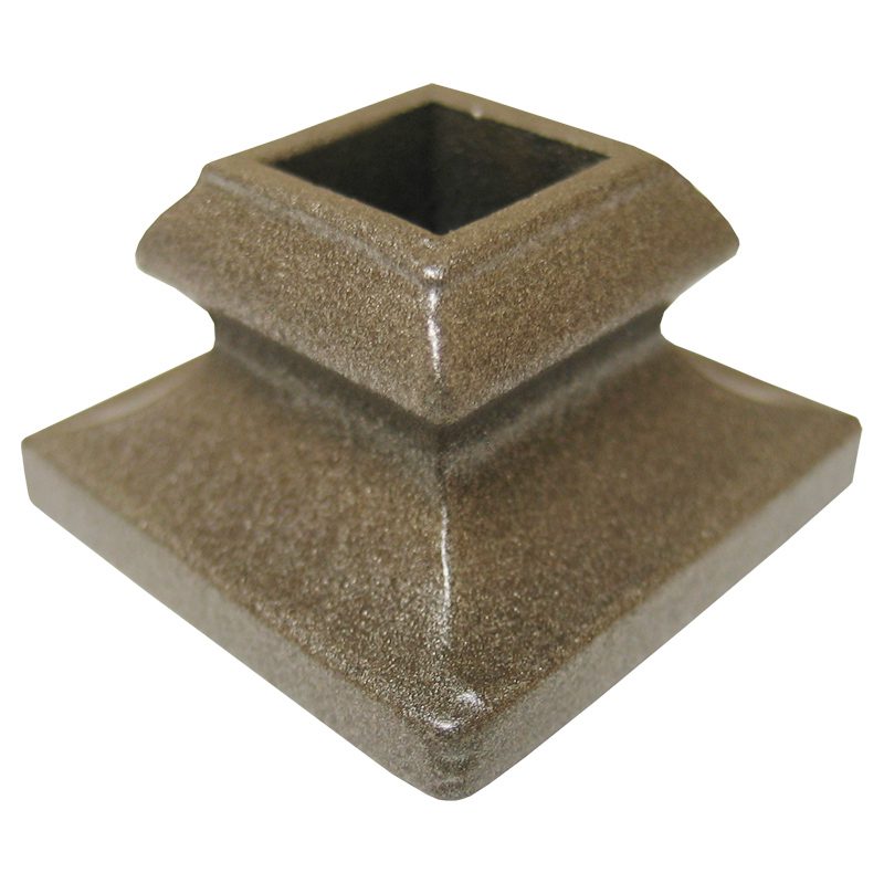 PS9503P 1/2"SQ. SHOE 7/8"H WITH SHOULDER - PEWTER