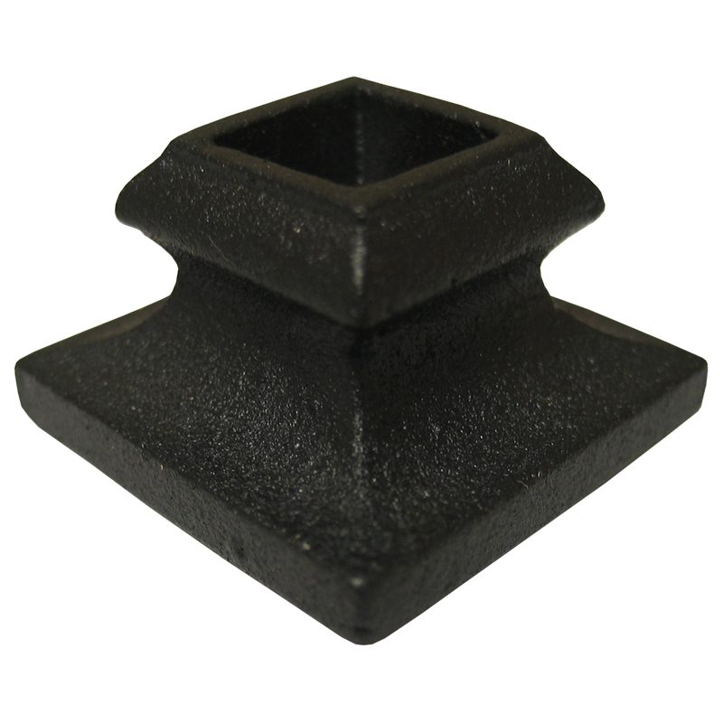 PS9503TB 1/2"SQ. SHOE 7/8"H WITH SHOULDER - TEXTURED BLACK