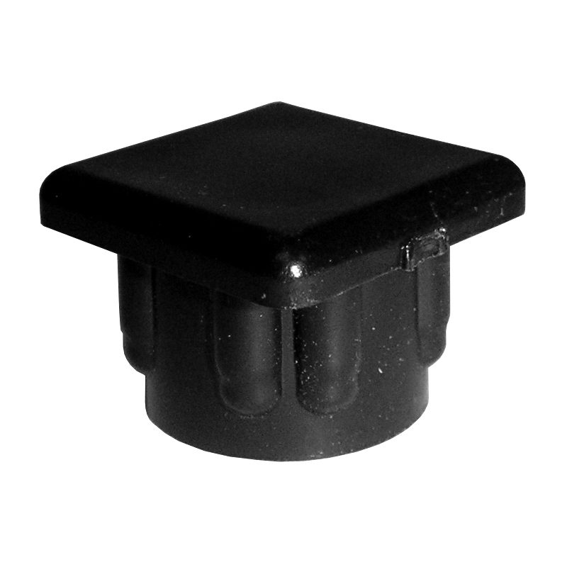 SC1-13 1"SQ. CAP 13GA. - BLACK