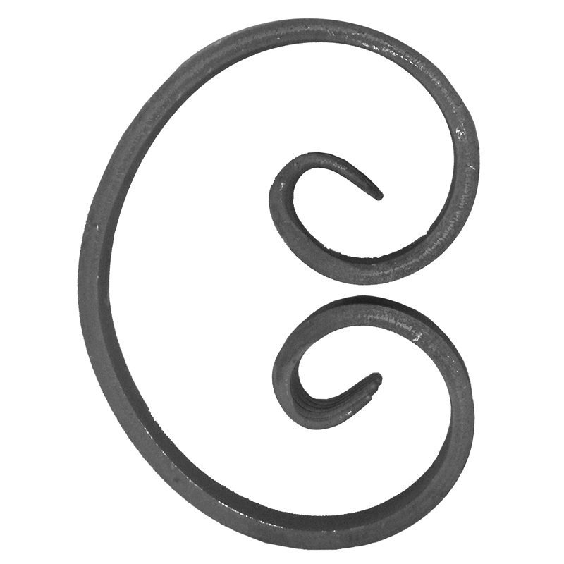 WIA3438 3/4" x 3/8" C-SCROLL 6" x 8 1/4"