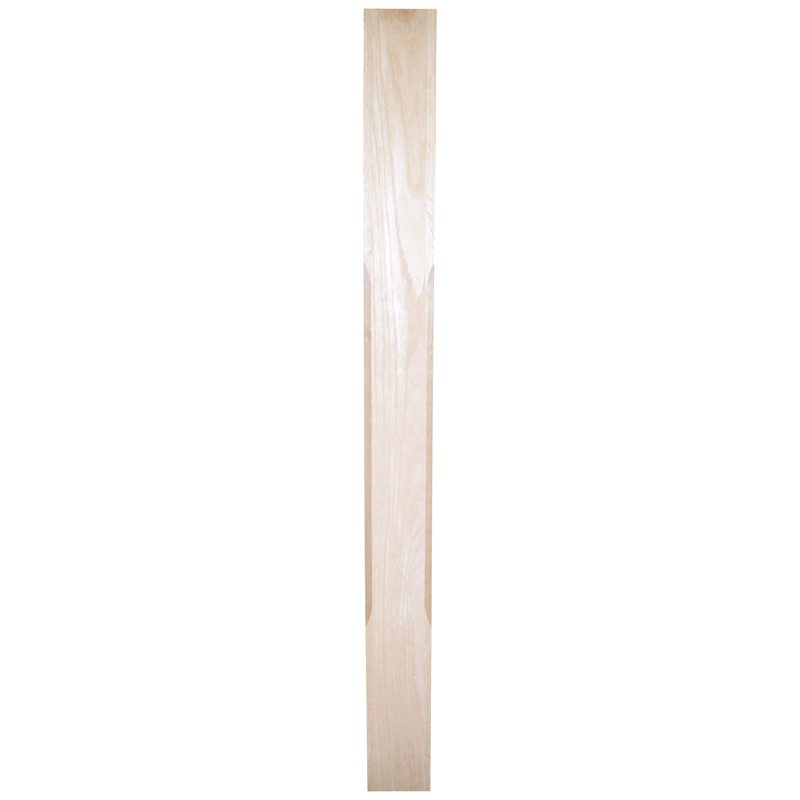 WPC31245  3 1/2"SQ. CHAMFERED WOOD POST (OAK) 45"
