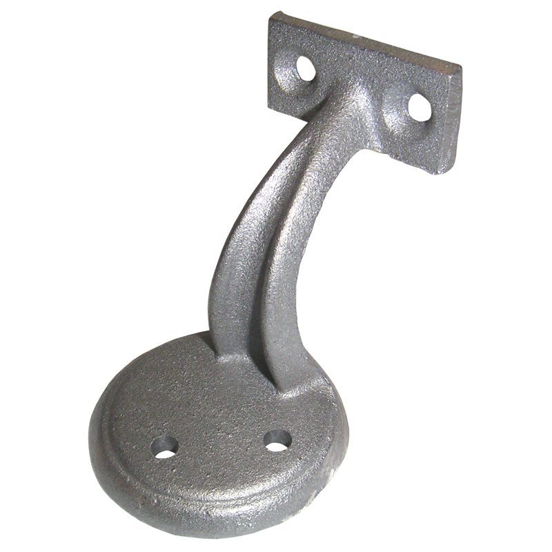 3-B-R 3" FLAT CAST IRON HANDRAIL BRACKET - RIGHT