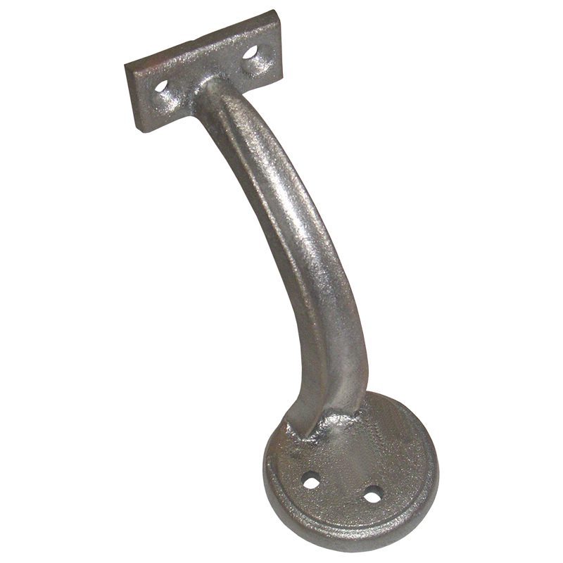 5-B-L 5" FLAT CAST IRON HANDRAIL BRACKET - LEFT