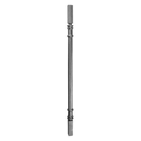 7618 1 1/4"SQ. FLUTED BALUSTER 36 1/2"H