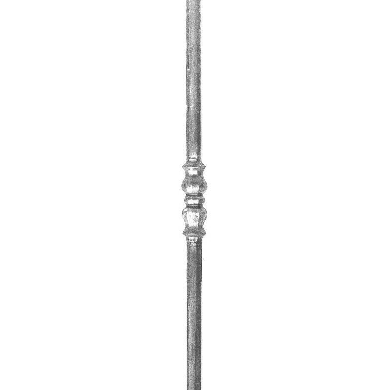 797/1  30mm RD. NEWEL POST WITH COLLAR 1200mm