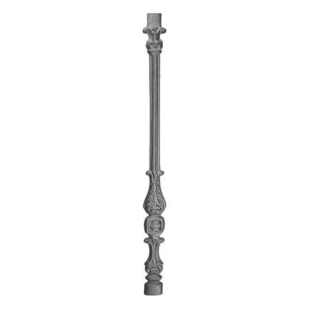 8305  1" x 2 1/4" OVAL CAST BALUSTER 31 1/4"H WITH 1/2" x 1 1/2" TOP OVAL