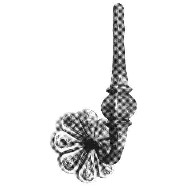 94/A/2  14mm SQ. FORGED STEEL BRACKET 180 x 95mm