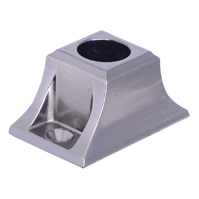 EPEZFRD58BN  5/8"RD. ELECTRO PLATED EZF SHOE 2"L x 1 1/4"W x 1"H - BRUSHED NICKEL