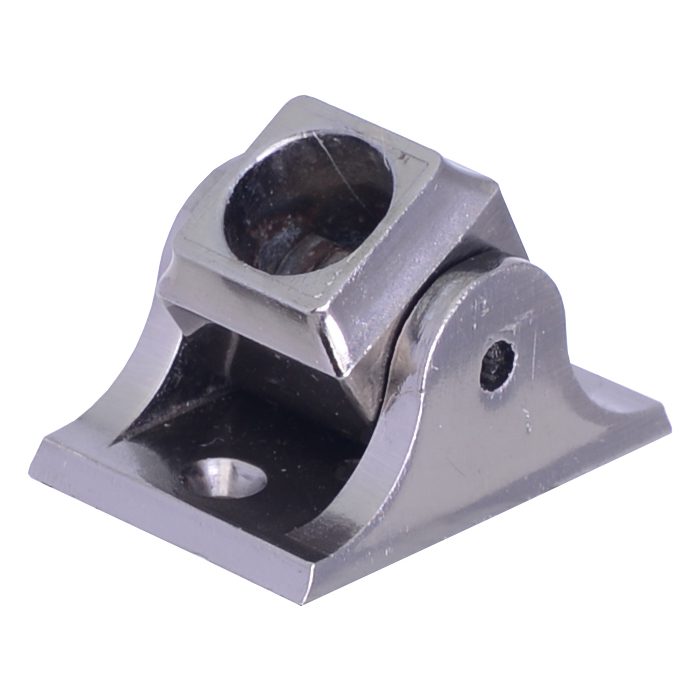 EPEZSRD58BN  5/8"RD. ELECTRO PLATED EZS SHOE 2"L x 1 3/8"W x 1 1/4"H - BRUSHED NICKEL