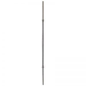 LFOB-115NC  5/8"RD. CAST BALUSTER 45" WITH 25 3/8" CENTER DETAIL