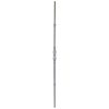 LFOB-115TPAL 5/8"RD. ALUMINUM BALUSTER 45" WITH 25 3/8" CENTER DETAIL