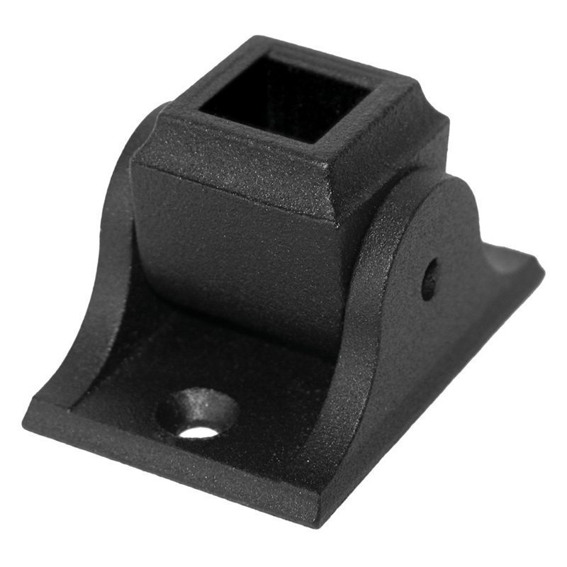 PSEZSTB 1/2"SQ. EZS SHOE 2"L x 1 3/8"W x 1 1/4"H - TEXTURED BLACK