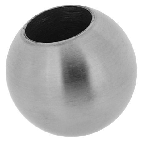 SSBS0250704S 1" SOLID BALL WITH 12.7mm HOLE FOR ROD