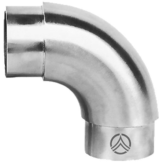 SSEB3020104S 90-DEGREE ELBOW (ROUND) FOR 42.4mm HANDRAIL 50mm
