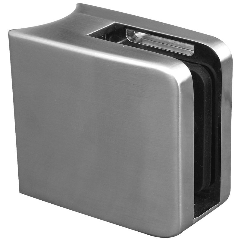 SSGC413XX16S LARGE SQUARE GLASS CLIP SS316 FOR 42.4mm POST WITH BOTTOM PLATE SSGC413XX16S LARGE SQUARE GLASS CLIP SS316 FOR 42.4mm POST WITH BOTTOM PLATE