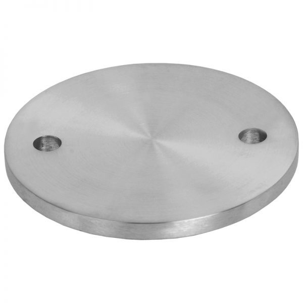 SSPW0581104S PLATE 58 x 5mm WITH 2 x 6.5mm MOUNTING HOLES