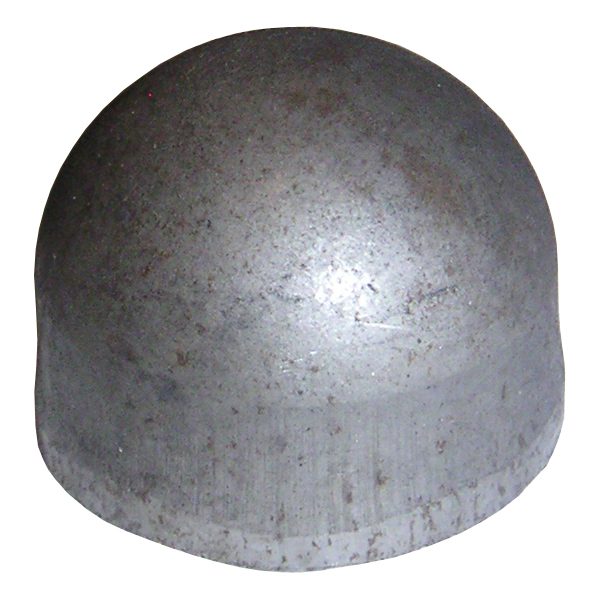 Pipe caps domed steel weld On Custom Order 