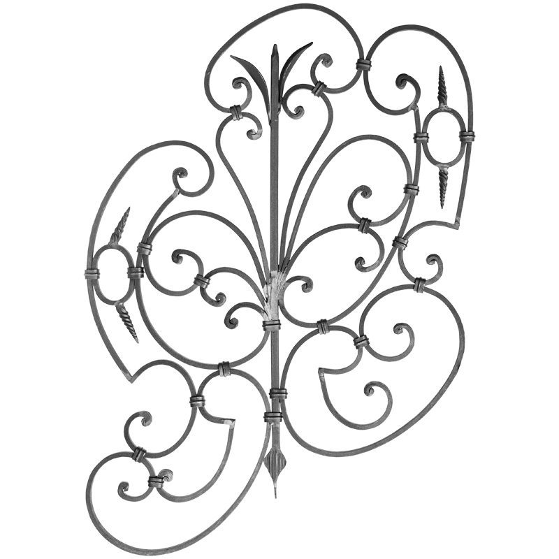 FS1893 12 x 10mm FORGED PANEL 740 x 1200mm - STAIRWAY