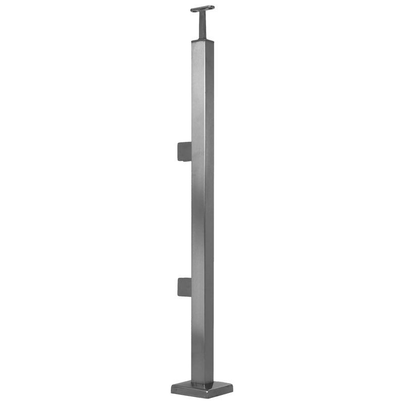 SSPSQ40L36E SQUARE END RAILING POST FOR GLASS 36" (SS316) SSPSQ40L36E SQUARE END RAILING POST FOR GLASS 36" (SS316)