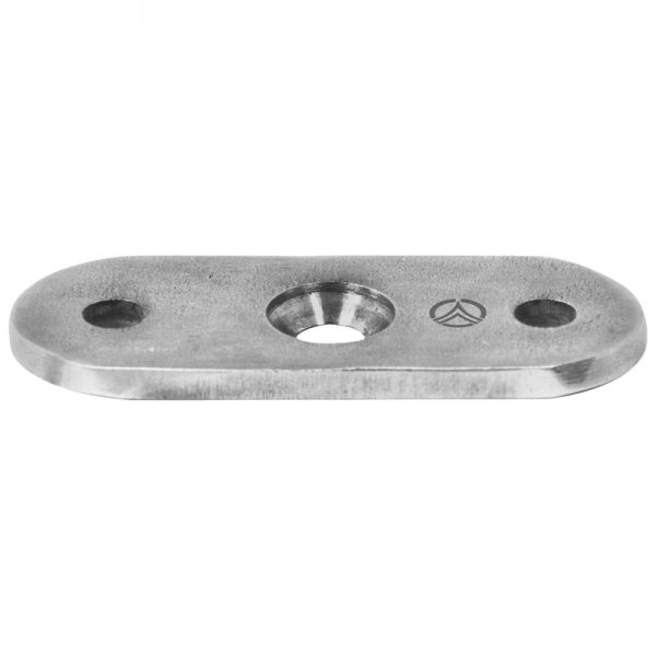 SSUA0010104S STRAIGHT HANDRAIL ATTACHMENT PLATE FOR FLAT HANDRAIL (SS304) (DISCONTINUED)