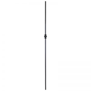 PS683SORB  1/2"SQ. SINGLE COLLAR PICKET 44" - OIL RUBBED BRONZE