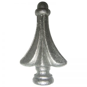 126/B/6  20mm RD. FORGED FINIAL 45 x 80mm