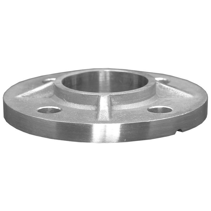 SSPW1071304N CAST BASE PLATE 100 x 10mm FOR 42.4mm POST (SS304)