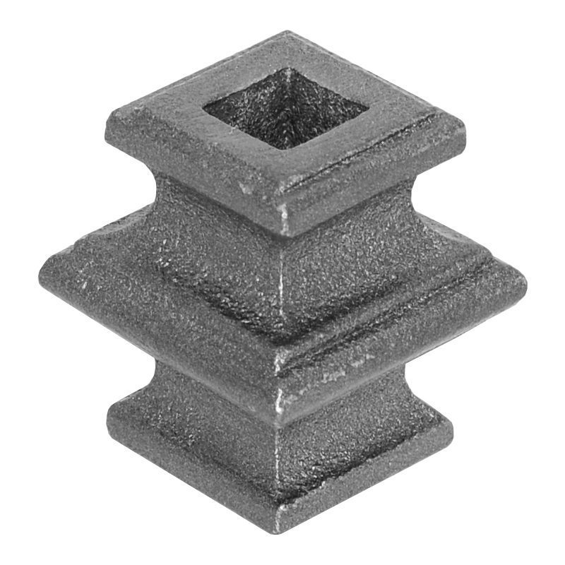 10/33 1/2"SQ. CAST COLLAR 1 1/2"W x 1 3/4"H (DISCONTINUED)