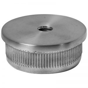 SSEP0022404S FLAT END CAP FOR 38.1mm HANDRAIL WITH M8 HOLE (SS304)