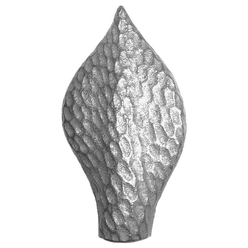 8113 1/2"RD. CAST TEXTURED FINIAL 1 7/8"W x 3 1/2"H (CUSTOM ORDER)