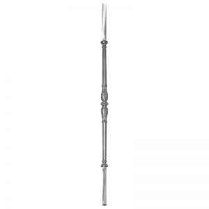 LFOB115TPA34 3/4"SQ. ALUMINUM BALUSTER 35 5/8" WITH 22 1/8" CENTER DETAIL