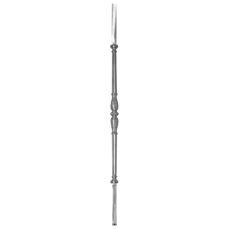 LFOB115TPA34 3/4"SQ. ALUMINUM BALUSTER 35 5/8" WITH 22 1/8" CENTER DETAIL