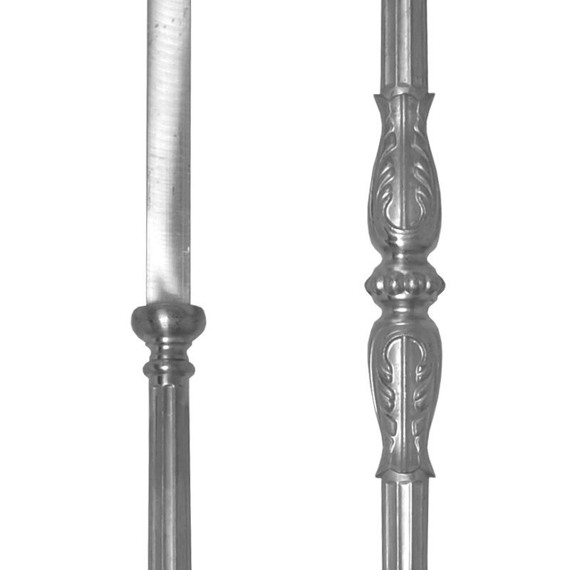 LFOB115TPA34 3/4"SQ. ALUMINUM BALUSTER 35 5/8" WITH 22 1/8" CENTER DETAIL
