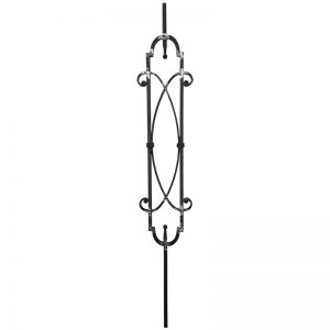 FS0206 12mm SQ. STEEL PANEL PICKET 44"