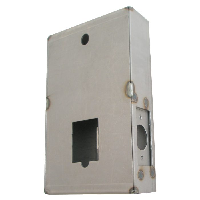 LKGB2500S STEEL GATE BOX FOR 2835 OR 2210 LOCK EURO EAC