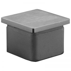 SSZP0404004S SQUARE END CAP FOR 40 x 40mm HANDRAIL (SS304)