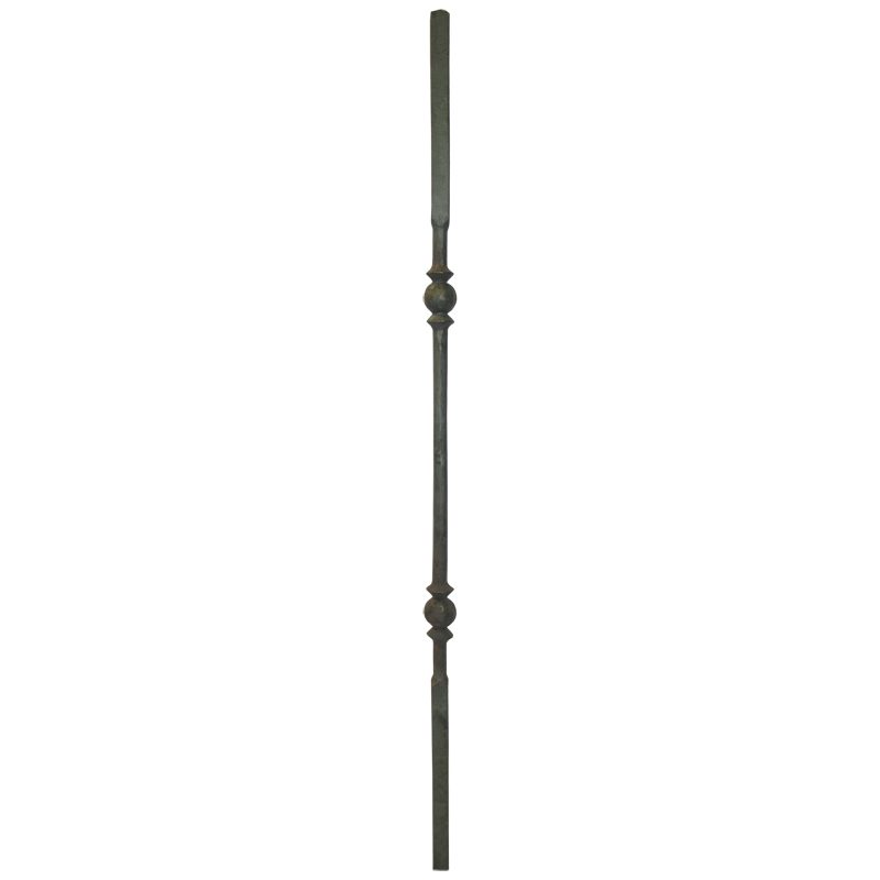 10383/44 PICKET WITH 1"SQ. ENDS & COLLARS 44"