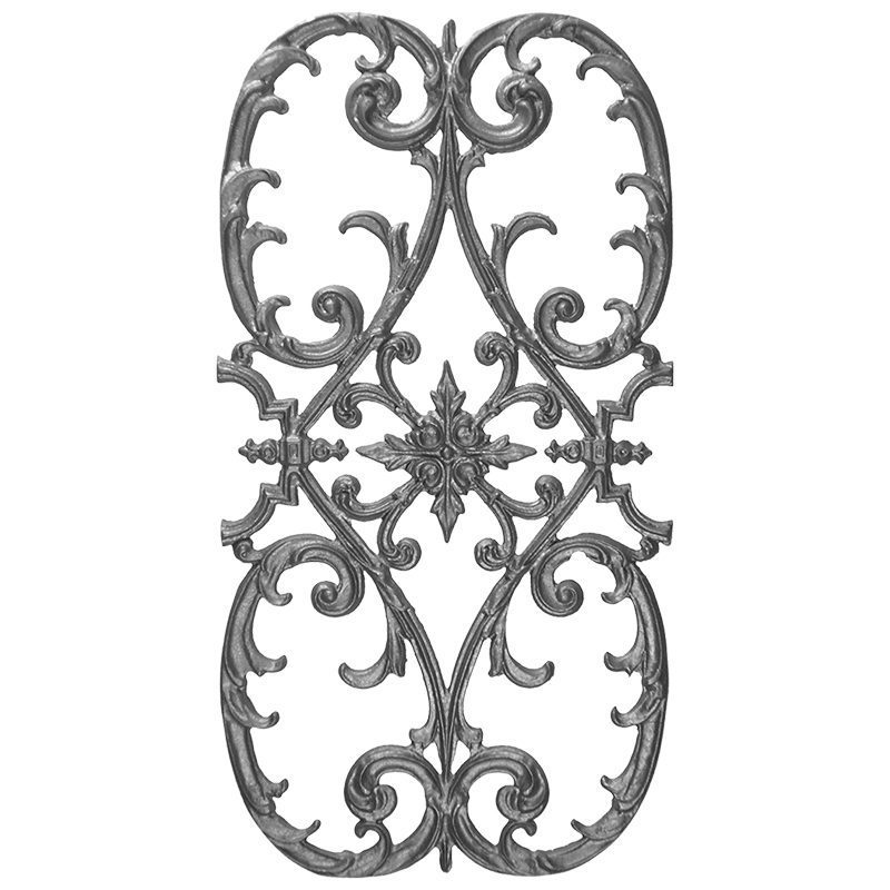 690  CAST VICTORIAN PANEL 13 3/4" x 26"