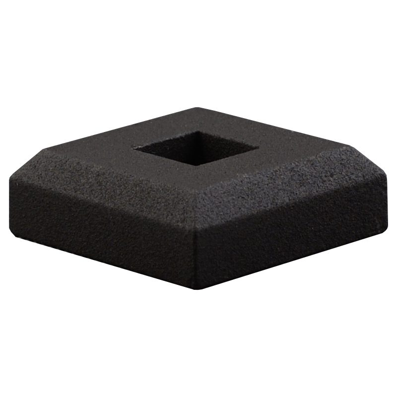 PS1239ORB 1/2"SQ. ALUMINUM SHOE 39mm W x 1/2"H - OIL RUBBED BRONZE