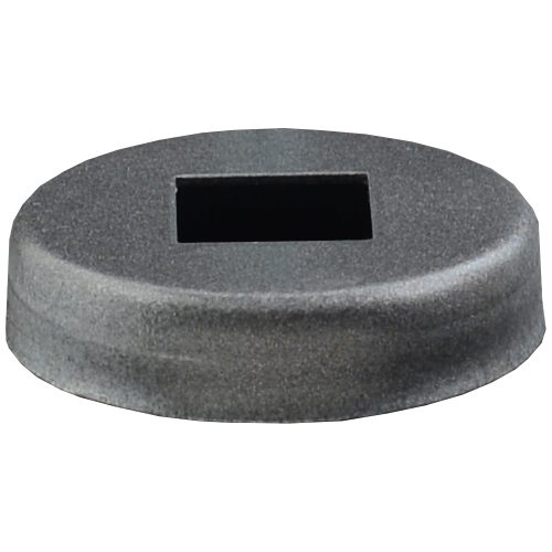 EPCS  1 5/16"RD. COVER SHOE WITH 1/2"SQ. HOLE 3/8"H