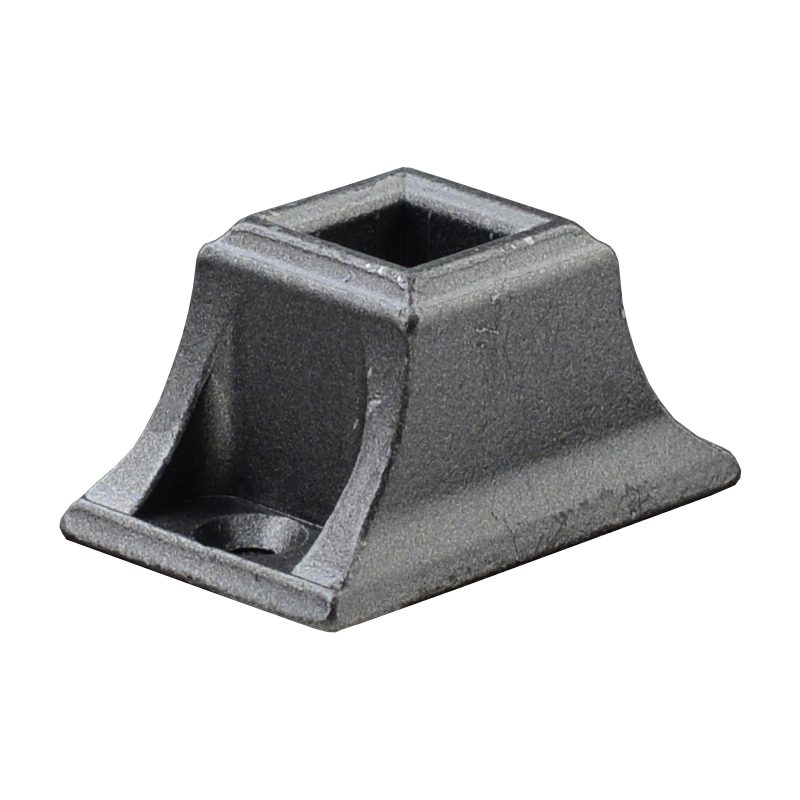 EZF  1/2"SQ. FIXED SHOE FRICTION FIT 2"L x 1 1/4"W x 1"H - ZINC
