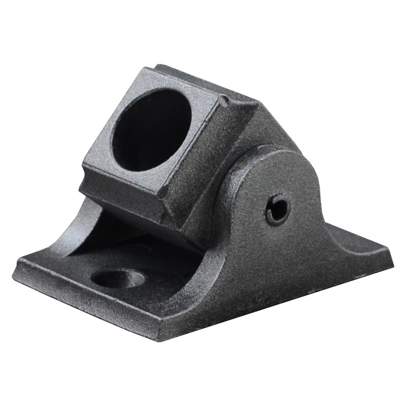 EZS-R916  9/16"RD. SWIVEL SHOE FRICTION FIT 2"L x 1 3/8"W x 1 1/4"H - ZINC