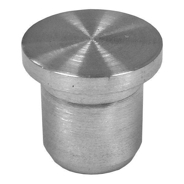 SSEP0090104S FLAT END CAP FOR 1/2" TUBING (SS304)