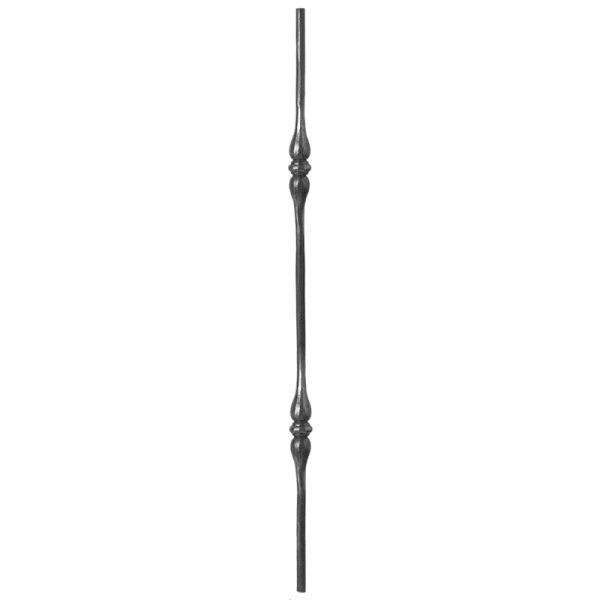 508/4/44  14mm RD. FORGED PICKET WITH DOUBLE COLLAR 44"
