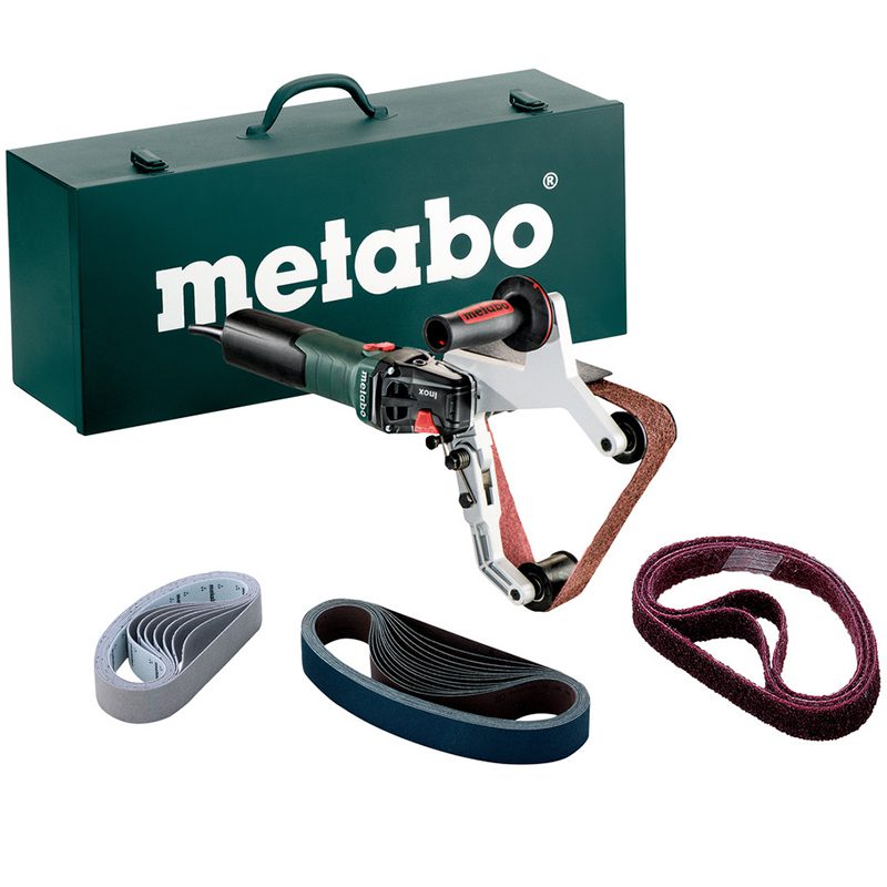 602243620 METABO RBE15180 SET TUBE/PIPE BELT SANDER